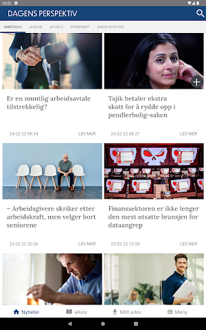 Dagens Perspektiv Screenshot 2