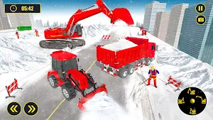 Grand Snow Excavator Games 3D Screenshot 3