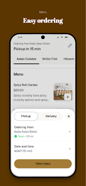 Kobe Asian Bistro Screenshot 2
