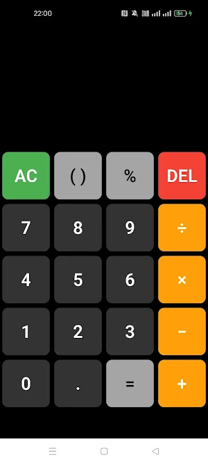 Simple Caculator Screenshot 0