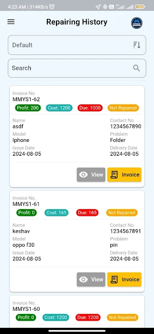 Manage My Shoppe Screenshot 2
