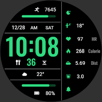 Practical Dark Green ZkinWatch