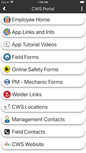 CWS Cessac Worksite Services Screenshot 0