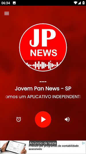 Rádio Jovem Pan News - SP Screenshot 1