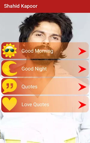 Shahid Kapoor Greetings Screenshot 3