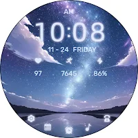 Beautiful StarrySky For WearOS