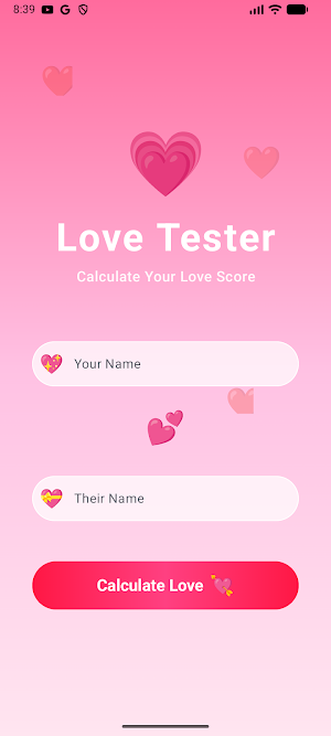 Love Tester - Love Calculator Screenshot 0