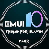Dark Emui 10 Theme for Huawei