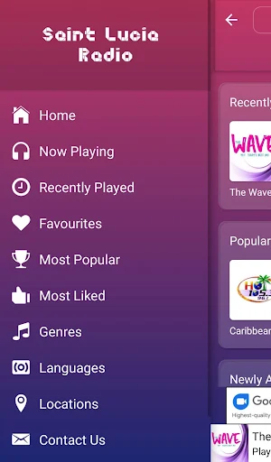 A2Z Saint Lucia FM Radio screenshot 2