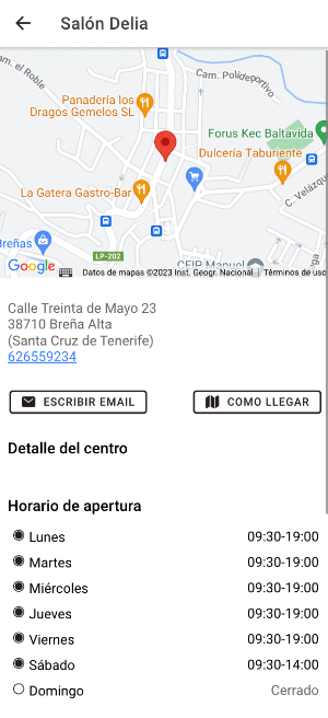 Salón Delia Screenshot 1
