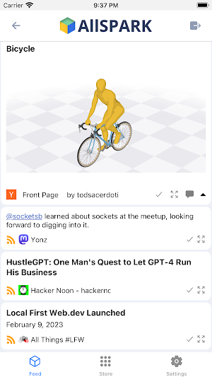 AllSpark Feed Screenshot 2