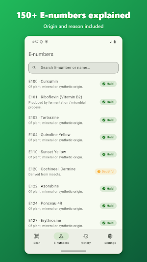 Global Halal Scanner Screenshot 3