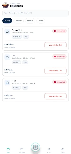 OffshoreGigs Screenshot 0