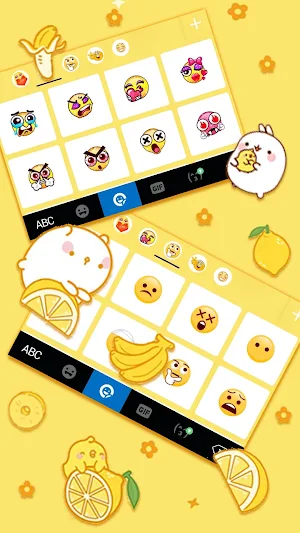 Lemon Bunny Gravity Themes Screenshot 3