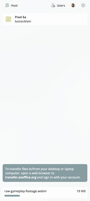 EZ File Transfer Screenshot 2