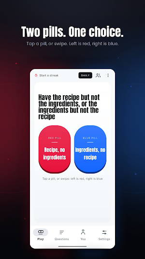 Red Pill or Blue PIll Screenshot 0