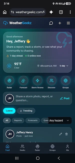 WeatherGeekz Screenshot 3