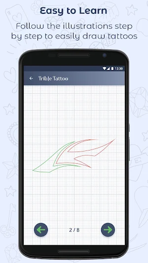 Tattoo Tutorial Screenshot 2