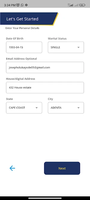 FBN Gambia Mobile App Screenshot 1