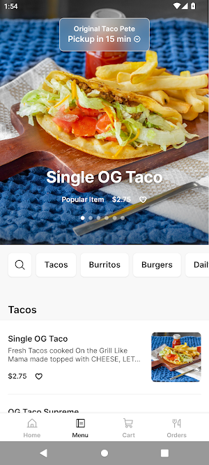 Original Taco Pete Screenshot 1