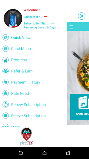 Dietfix Screenshot 1