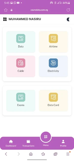 Zaurodata Screenshot 2