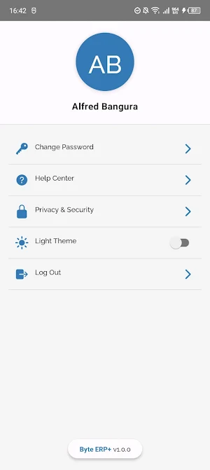 Byte ERP+ Screenshot 1