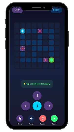 Flip Gravity Maze Screenshot 0