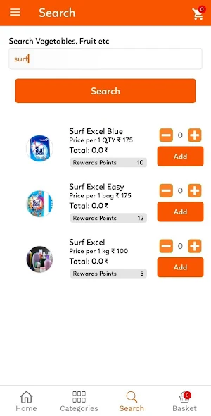 MyGrocery Screenshot 3