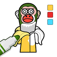 Braindot Color: Draw Monsters
