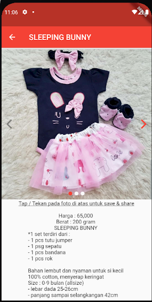 Babyclothing co Screenshot 0