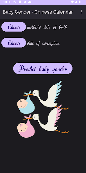 Baby Gender - Chinese Calendar Screenshot 3