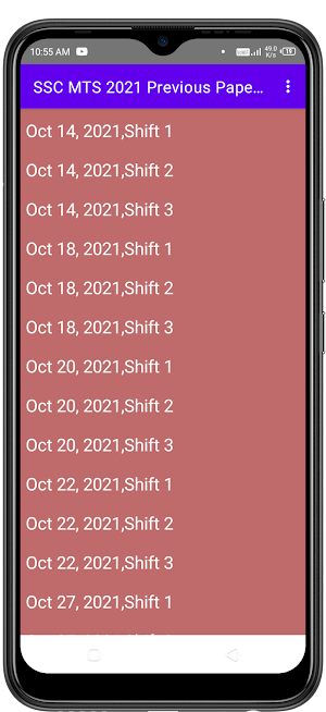 SSC MTS Previous Year Papers Screenshot 3