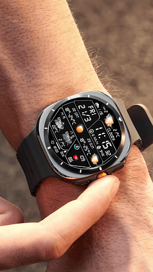 N-SPORT735 Weather Watch Face Screenshot 0