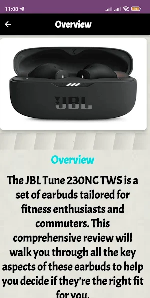 jbl tune 230nc guide screenshot 3