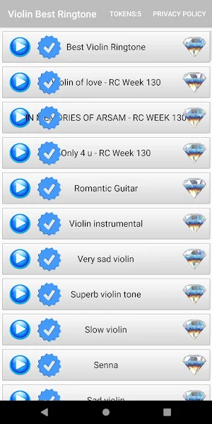 Violin Ringtone Screenshot 3