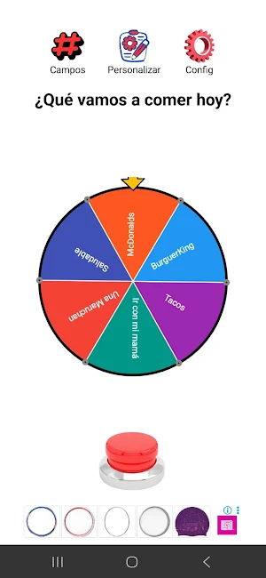 Ruleta de decisiones Screenshot 2