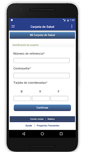 Portal Móvil Osakidetza Screenshot 1