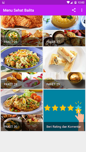 Menu Sehat Balita Screenshot 3