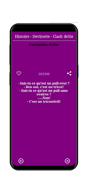 Histoire drôle devinette clash Screenshot 3