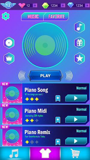 Boxy Boo Piano Tiles Game Screenshot 0