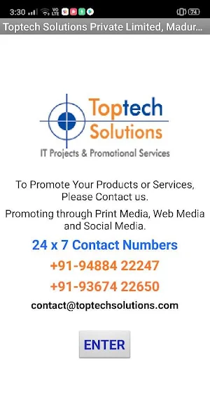 ToptechSolutions.com Screenshot 0
