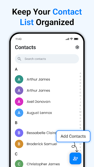 Contacts Screenshot 0
