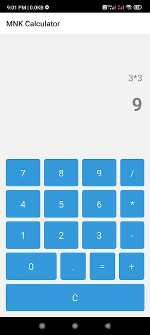 MNK Calculator Screenshot 2
