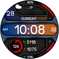 DIGI TRAMON URX52 Watch face