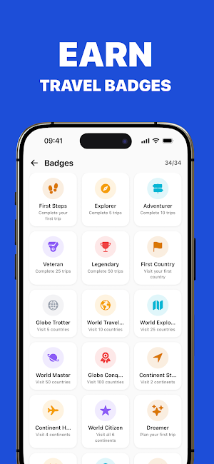TripPins: Country Tracker Screenshot 2