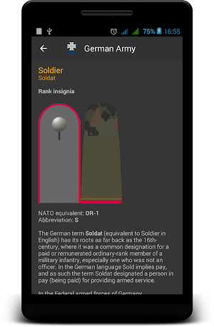 Germany military ranks Screenshot 1