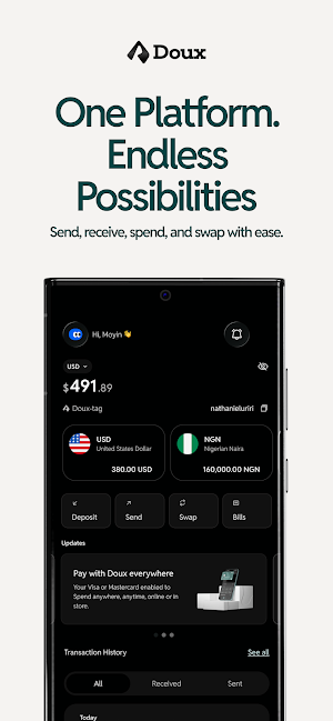 Doux - Global Banking Screenshot 0