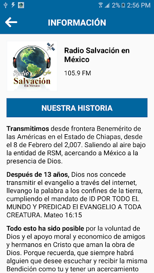 Radio Salvación en México Screenshot 2