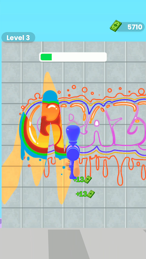 Graffiti Paint Run Screenshot 1